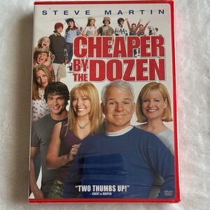 Cheaper by the Dozen DVD movie Steve Martin